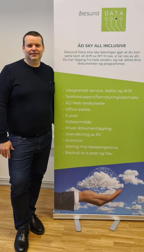Roar Pedersen, daglig leder i Ålesund Data.